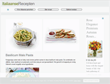 Tablet Screenshot of italiaanserecepten.net